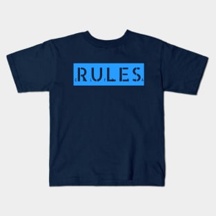 rules california Kids T-Shirt